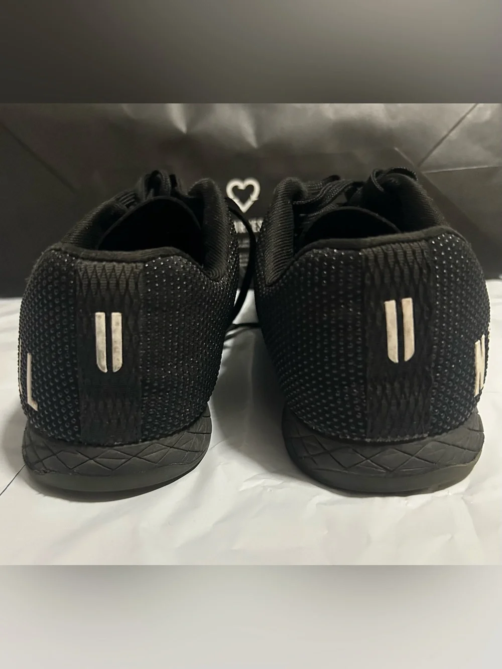 NOBULL Black Unisex Training Shoes M 7.5/ W 9